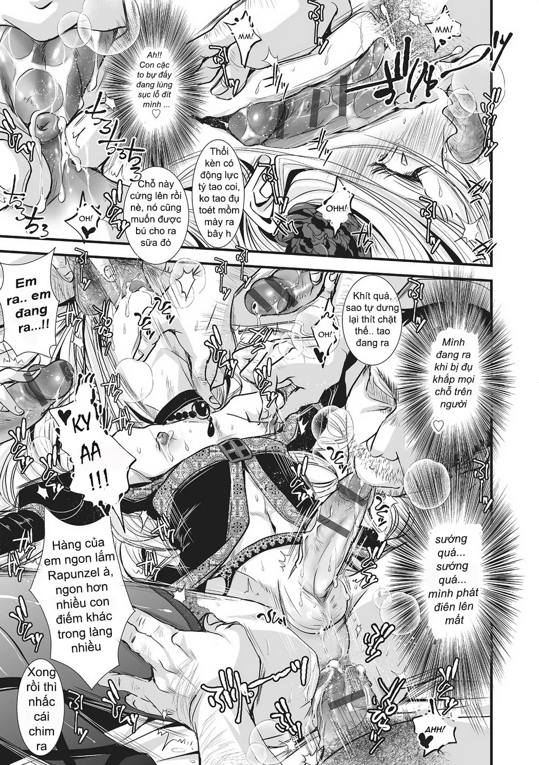 HentaiVN.net - Ảnh 5 - Inran Rapunzel [Câu chuyện thực về nàng công chúa Rapunzel] - Oneshot