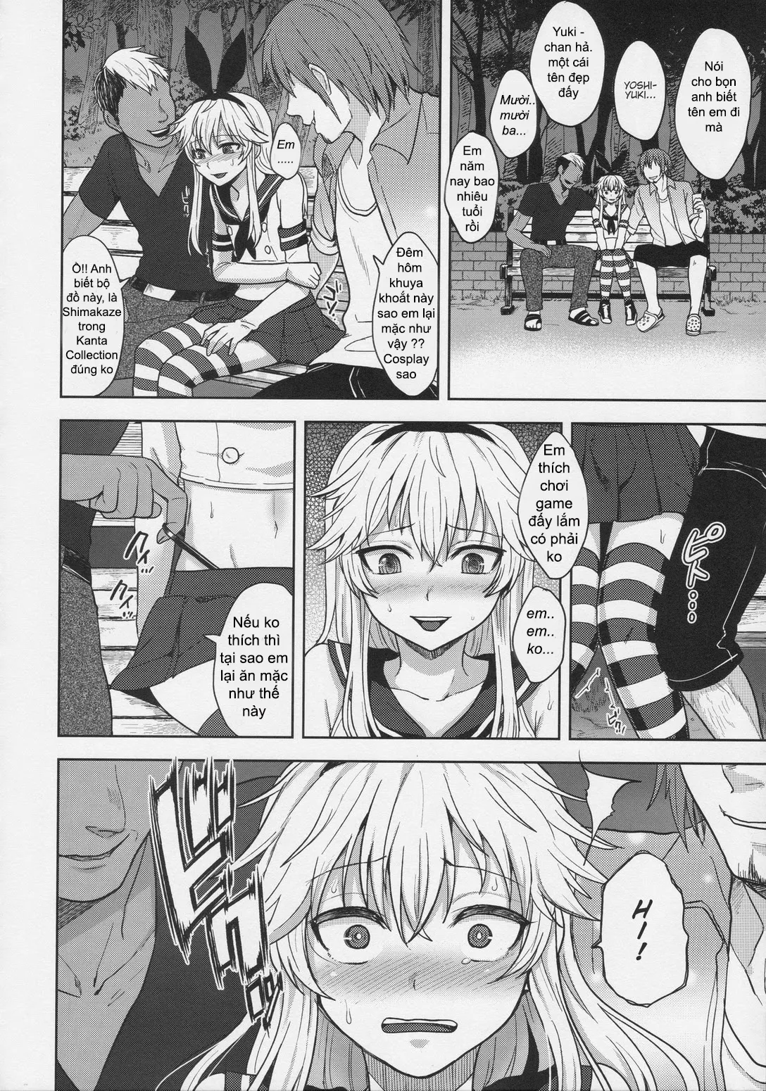 HentaiVN.net - Ảnh 9 - Shimakaze-kun's First Walk (Kantai Collection) [Shimakaze-Kun No Hajimete No Osanpo] - Oneshot