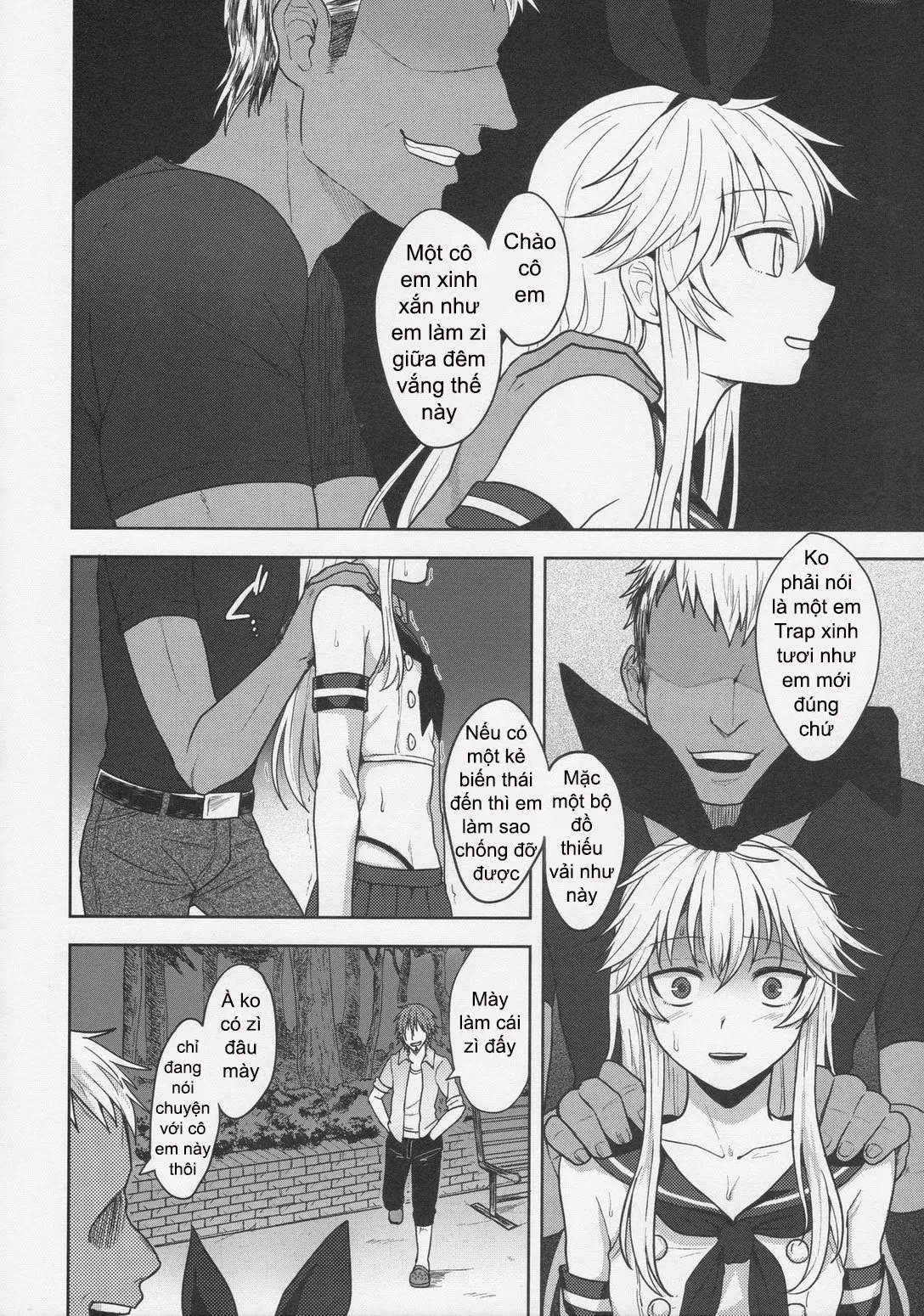 HentaiVN.net - Ảnh 7 - Shimakaze-kun's First Walk (Kantai Collection) [Shimakaze-Kun No Hajimete No Osanpo] - Oneshot