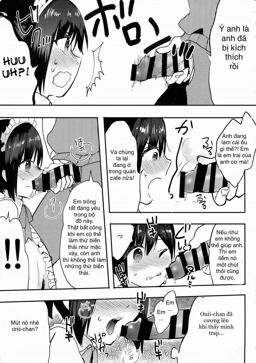 HentaiVN.net - Ảnh 9 - Otouto wa Maid-san [Em trai của tôi là hầu gái] - Oneshot [Trap]