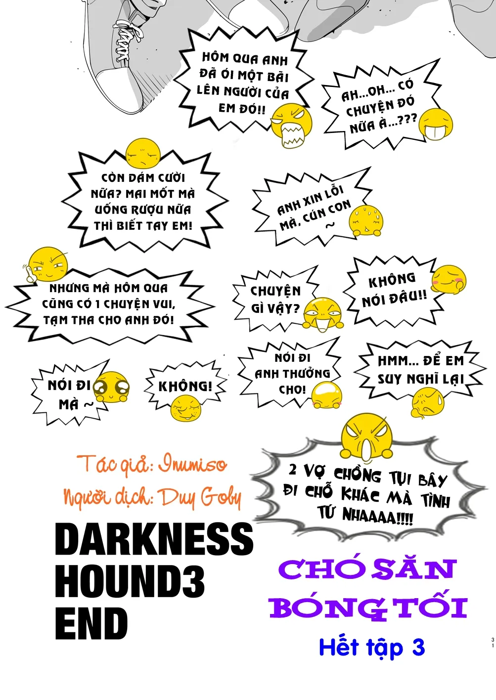 HentaiVN.net - Ảnh 29 - Chó Săn Bóng Tối - Darkness Hound [Darkness Hound] - Tập 3 + Phụ Chương