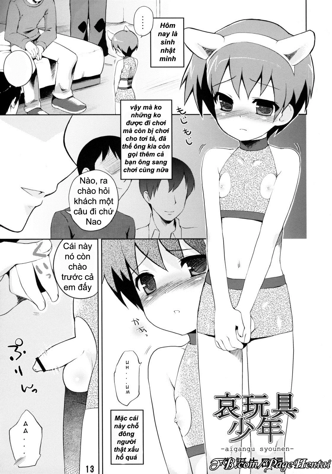 HentaiVN.net - Ảnh 13 - Aigangu Syounen - Oneshot