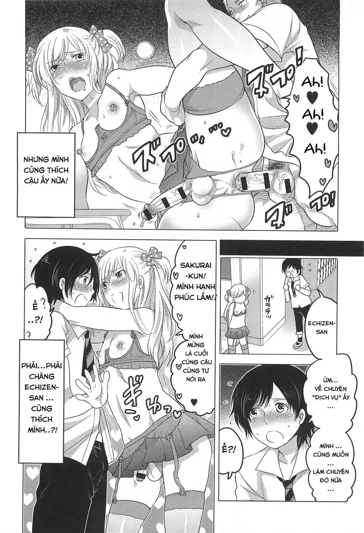 HentaiVN.net - Ảnh 5 - Otokonoko uke vol 2 - Chap 7
