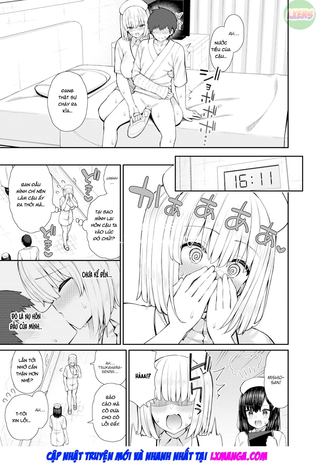 HentaiVN.net - Ảnh 12 - First Experience of a (Virgin) Novice Nurse - Oneshot