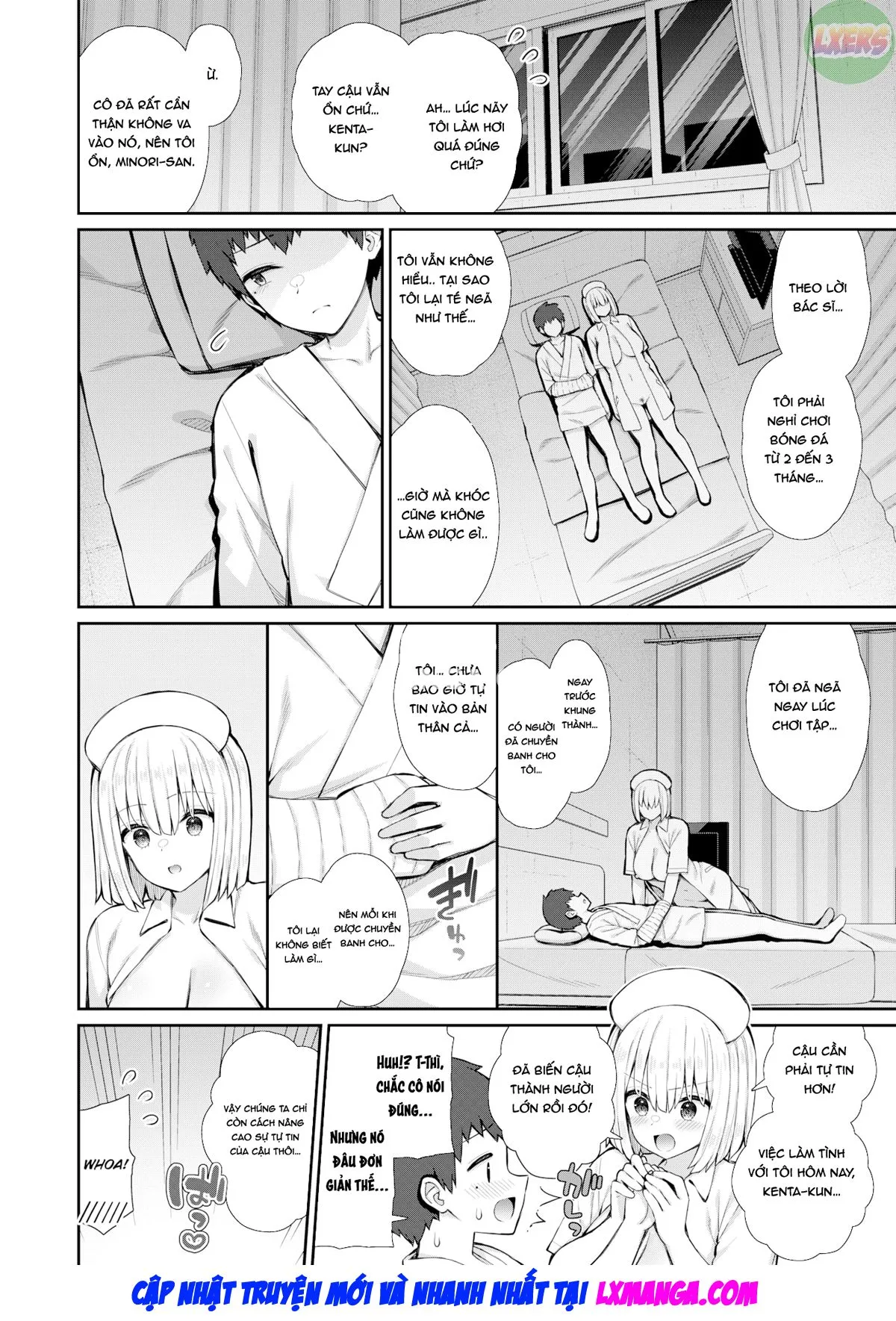 HentaiVN.net - Ảnh 23 - First Experience of a (Virgin) Novice Nurse - Oneshot