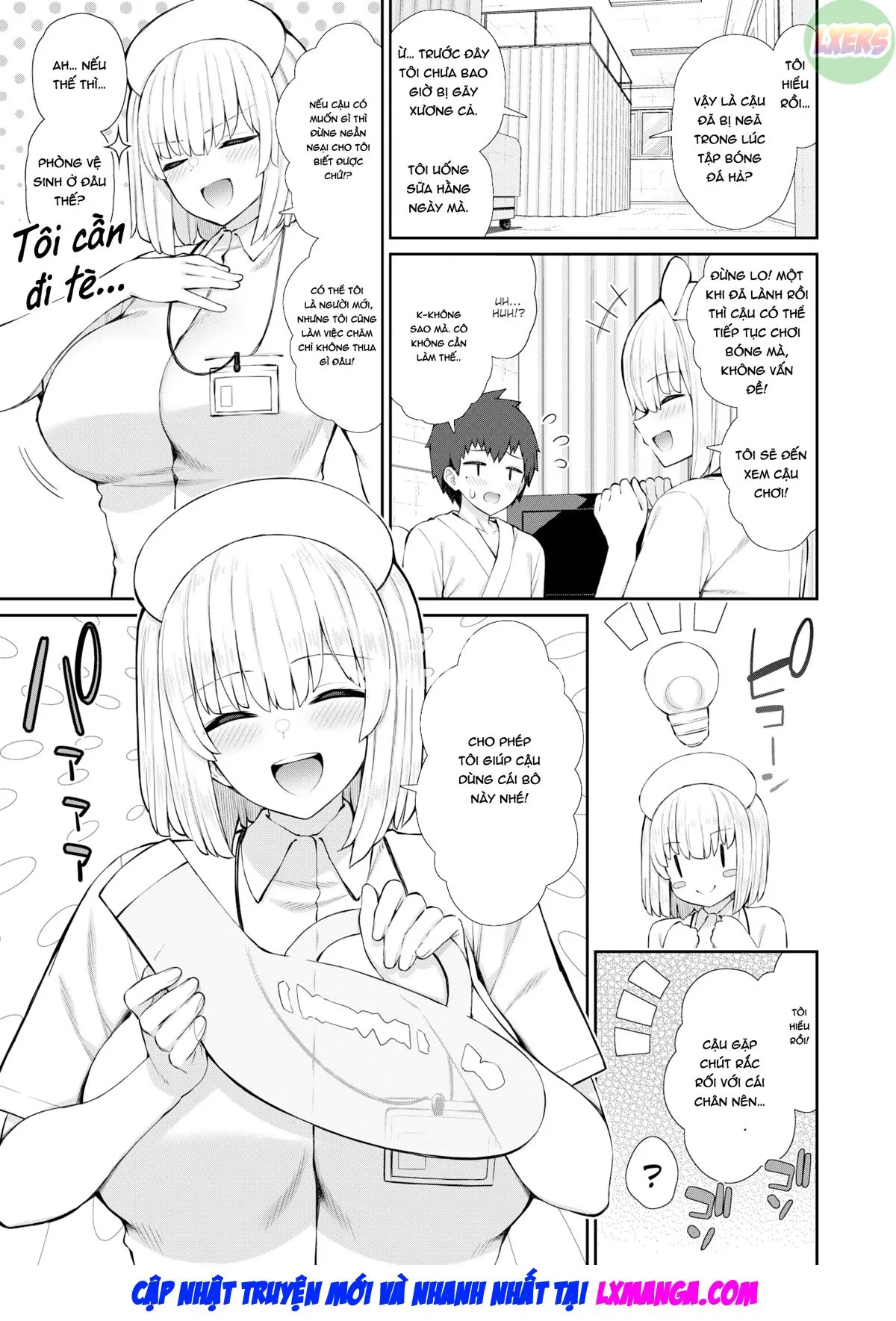 HentaiVN.net - Ảnh 6 - First Experience of a (Virgin) Novice Nurse - Oneshot