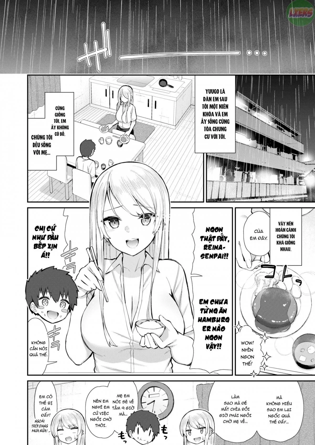 HentaiVN.net - Ảnh 2 - Gal JK Reina Senpai no Ichiya - Oneshot