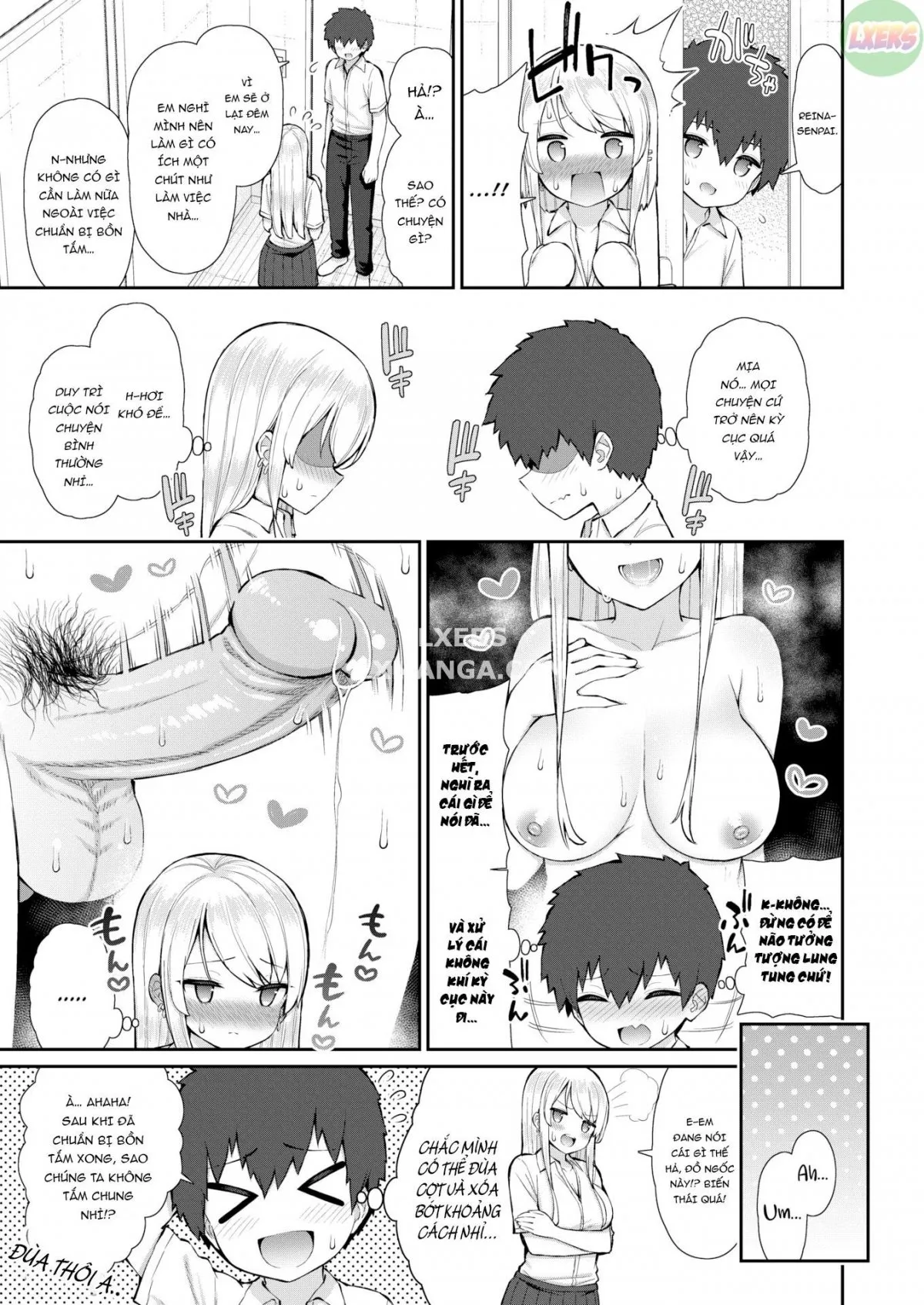 HentaiVN.net - Ảnh 7 - Gal JK Reina Senpai no Ichiya - Oneshot