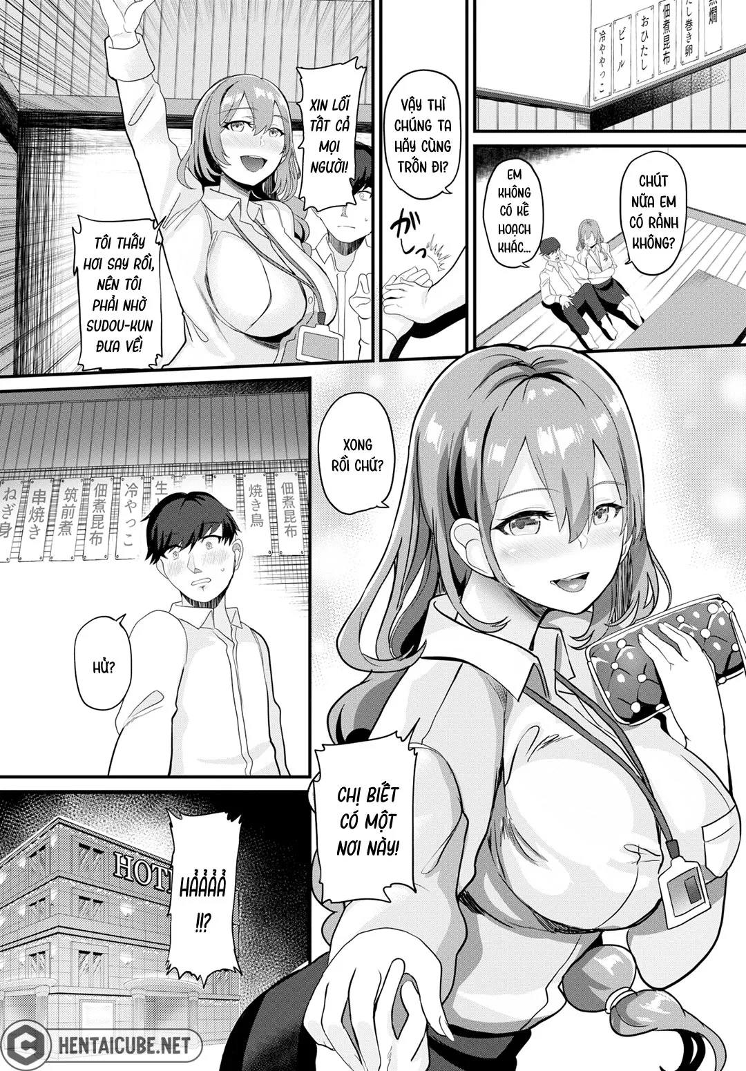 HentaiVN.net - Ảnh 4 - Muốn lẻn trốn cùng senpai không? - Oneshot