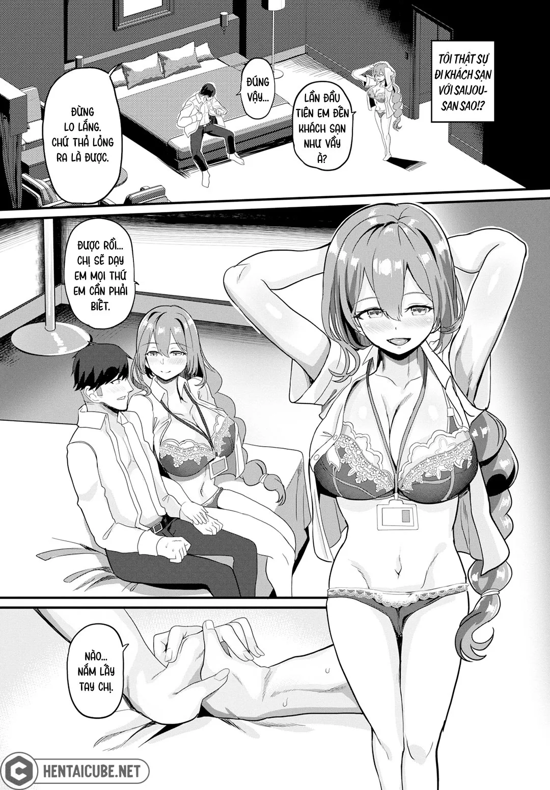 HentaiVN.net - Ảnh 5 - Muốn lẻn trốn cùng senpai không? - Oneshot