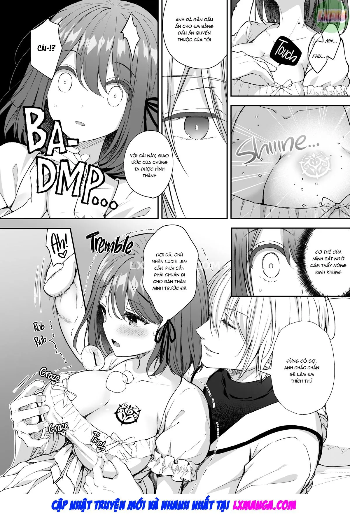 HentaiVN.net - Ảnh 20 - Zetsurin Mahoutsukai to no Inbi na Keiyaku ~Isekai Tenisaki de Ecchi na Tsukaima ni Nacchaimashita~ - Oneshot