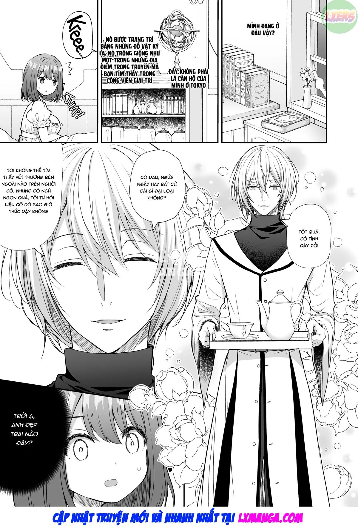 HentaiVN.net - Ảnh 9 - Zetsurin Mahoutsukai to no Inbi na Keiyaku ~Isekai Tenisaki de Ecchi na Tsukaima ni Nacchaimashita~ - Oneshot