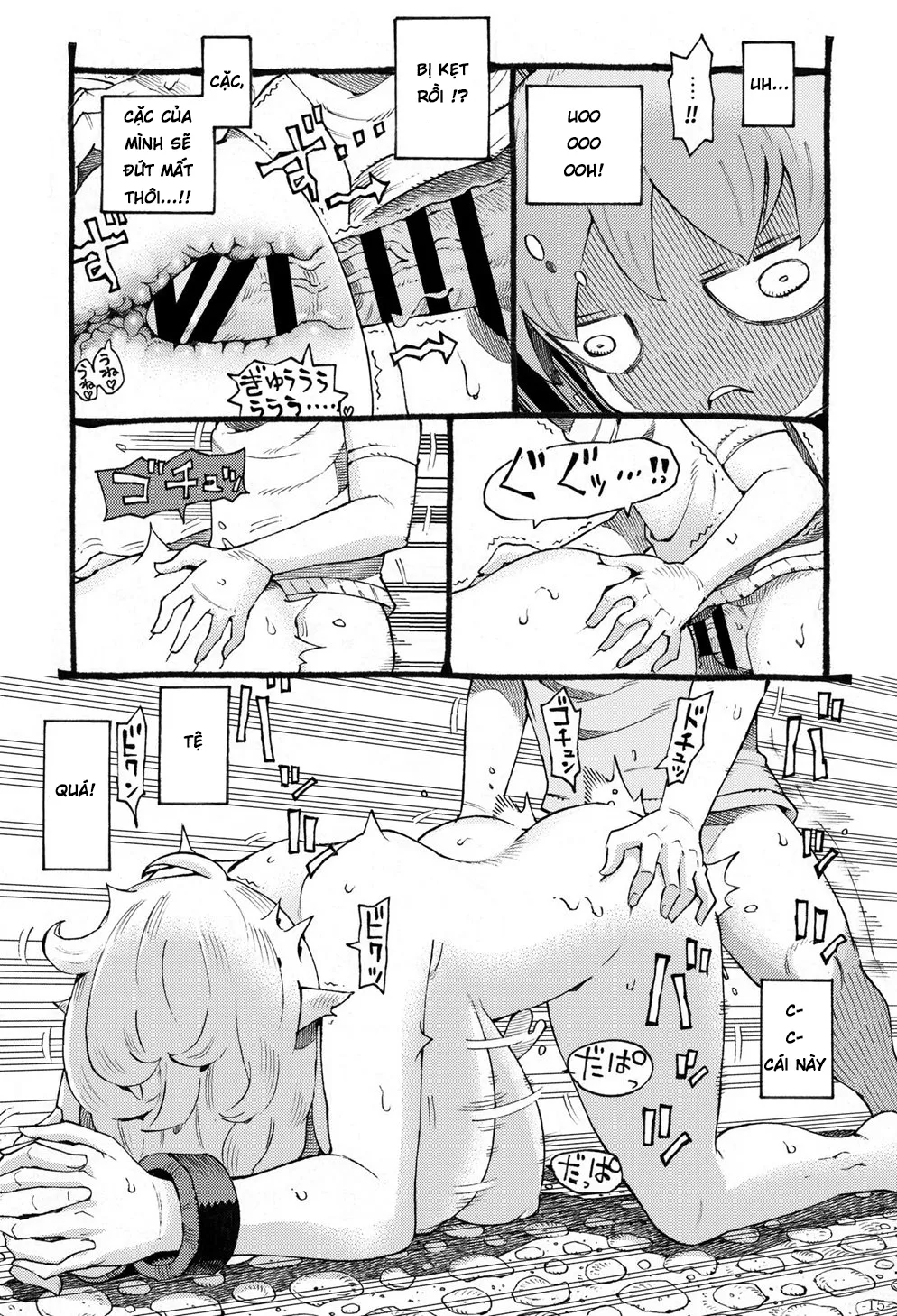 HentaiVN.net - Ảnh 14 - Cẩn thận với mấy elf hứng tình! [Beware of erotic elf] - Oneshot
