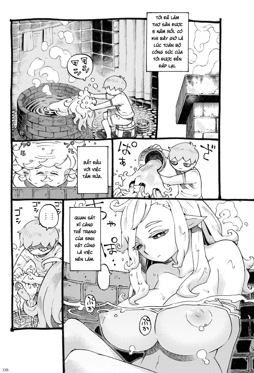 HentaiVN.net - Ảnh 7 - Cẩn thận với mấy elf hứng tình! [Beware of erotic elf] - Oneshot