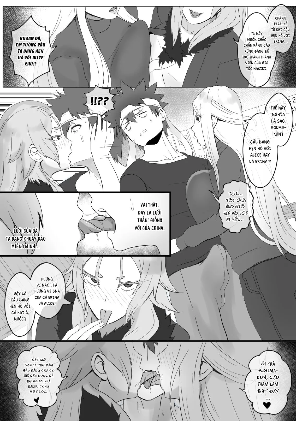 HentaiVN.net - Ảnh 4 - Thử Thách Của Gia Tộc Nakiri [Nakiri Ichizoku no Shiren] - Oneshot