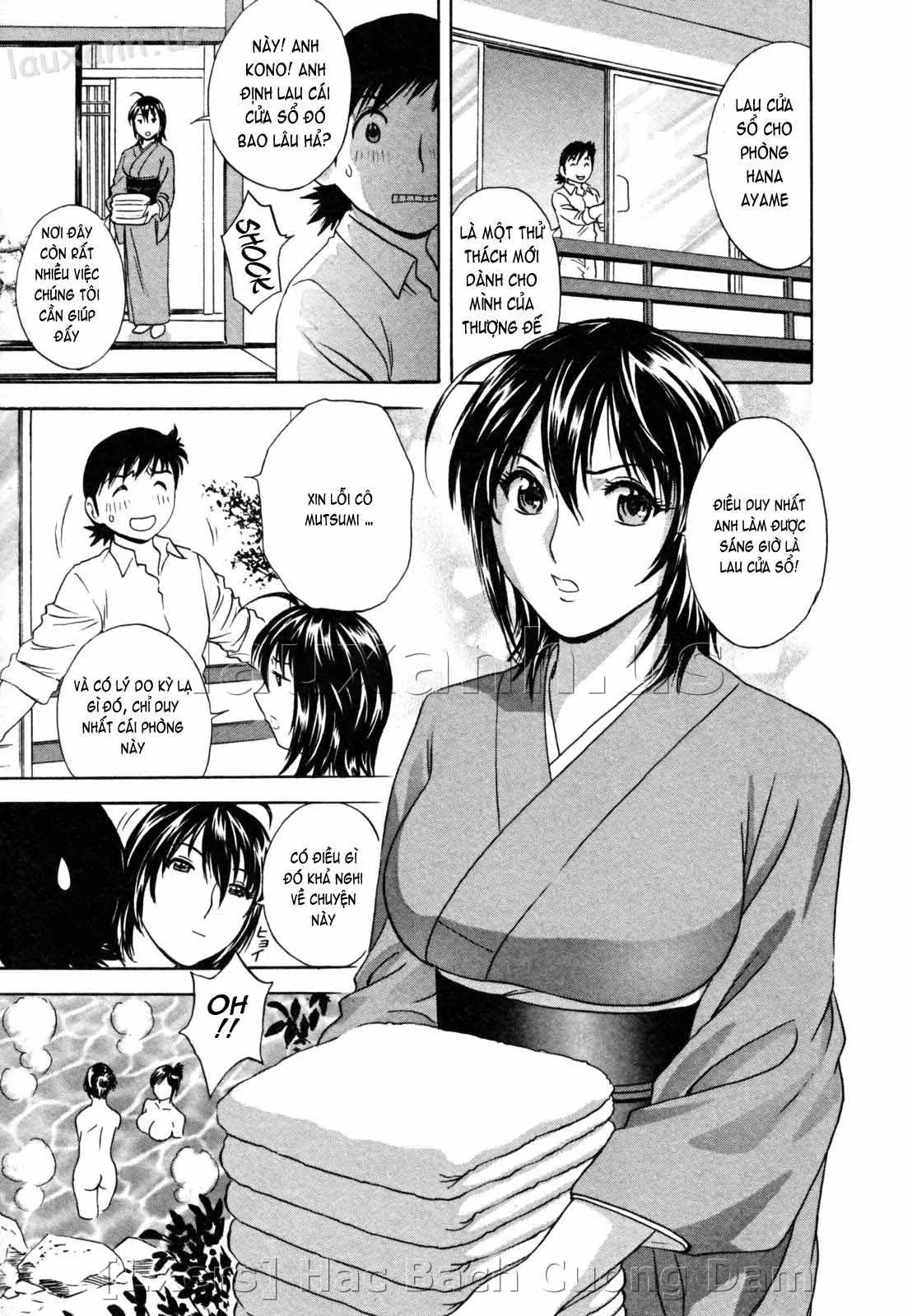 HentaiVN.net - Ảnh 11 - Boing Boing Onsen [Zokkon! Boin Onsen] - Chap 1