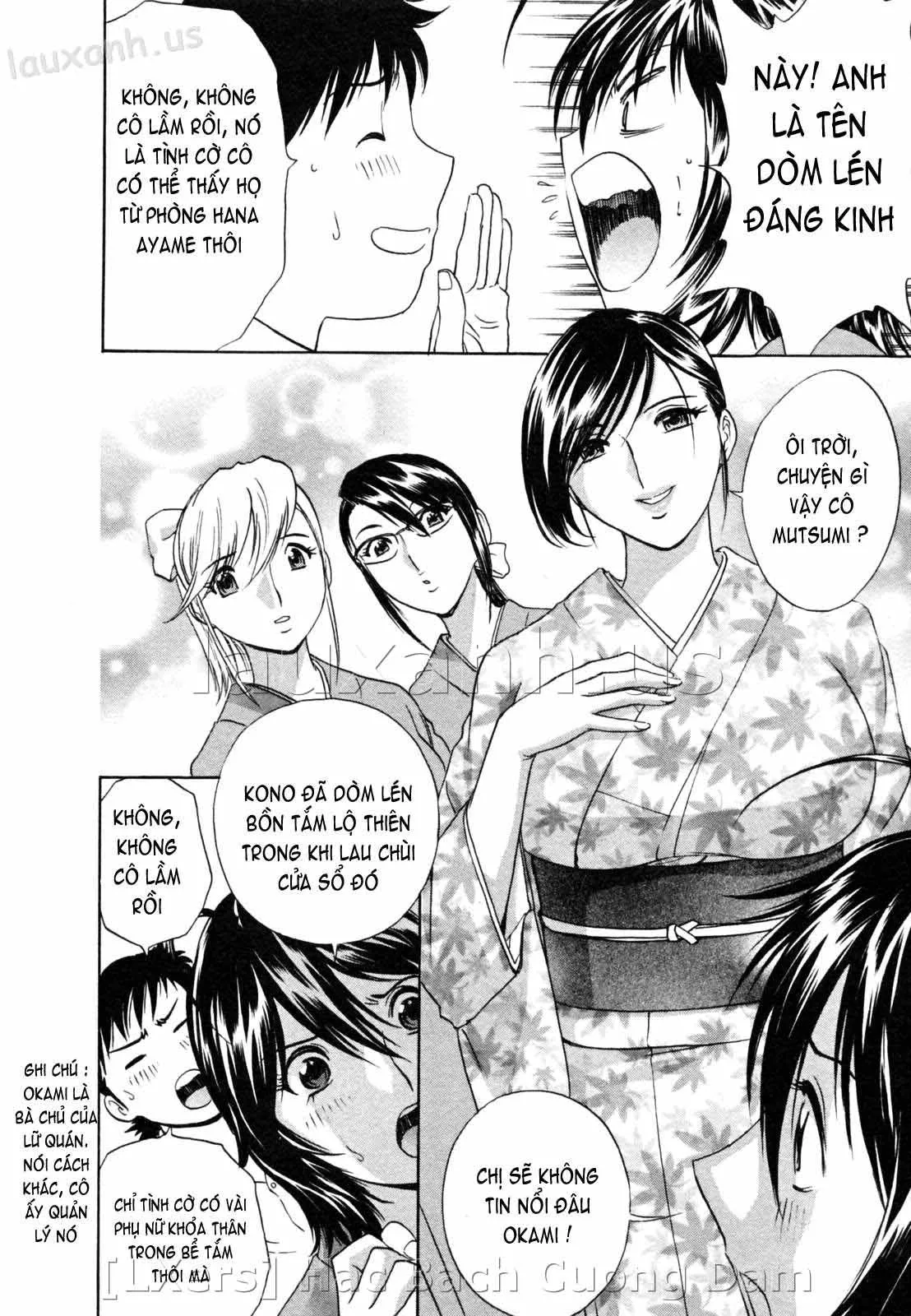 HentaiVN.net - Ảnh 12 - Boing Boing Onsen [Zokkon! Boin Onsen] - Chap 1