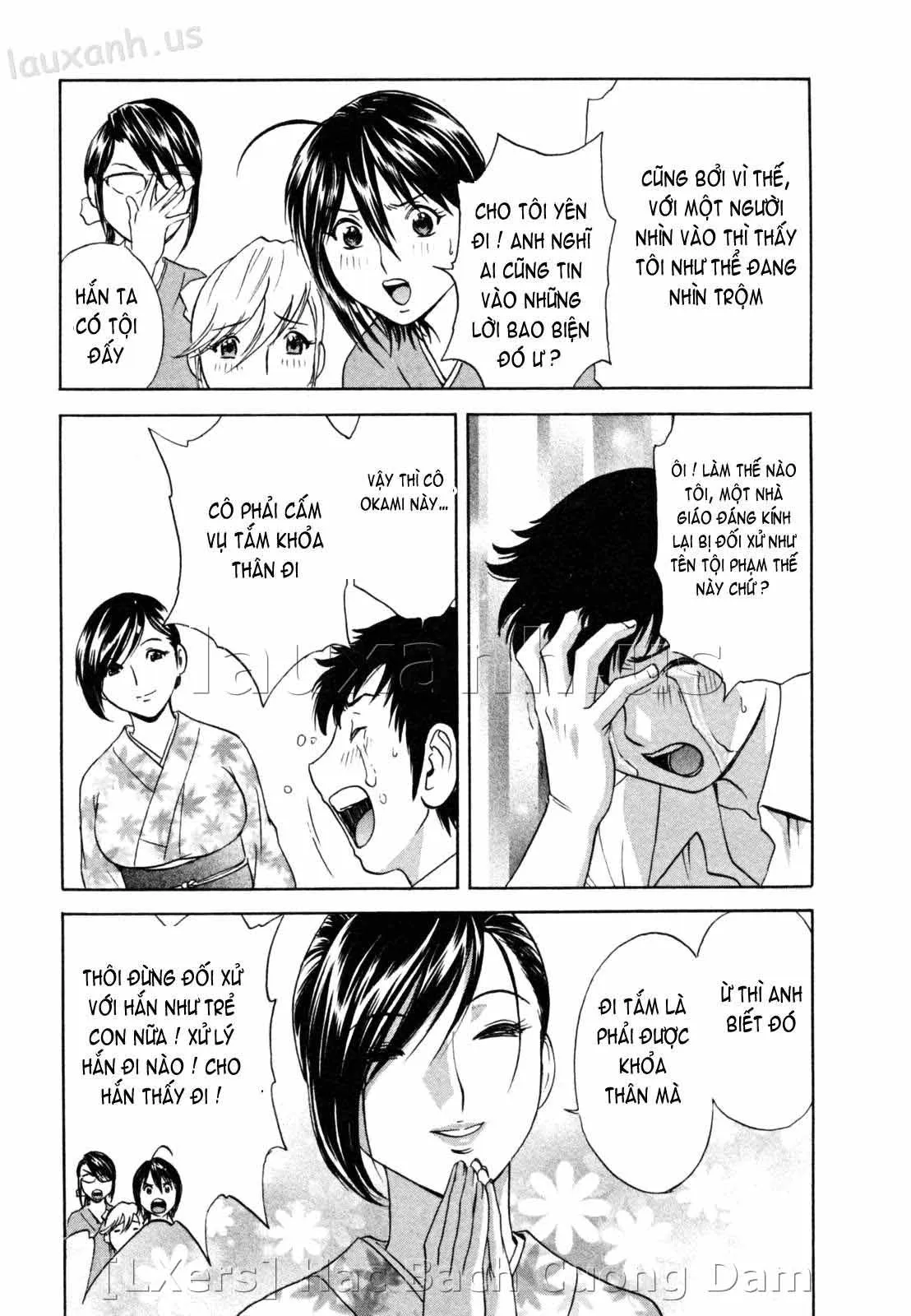 HentaiVN.net - Ảnh 13 - Boing Boing Onsen [Zokkon! Boin Onsen] - Chap 1