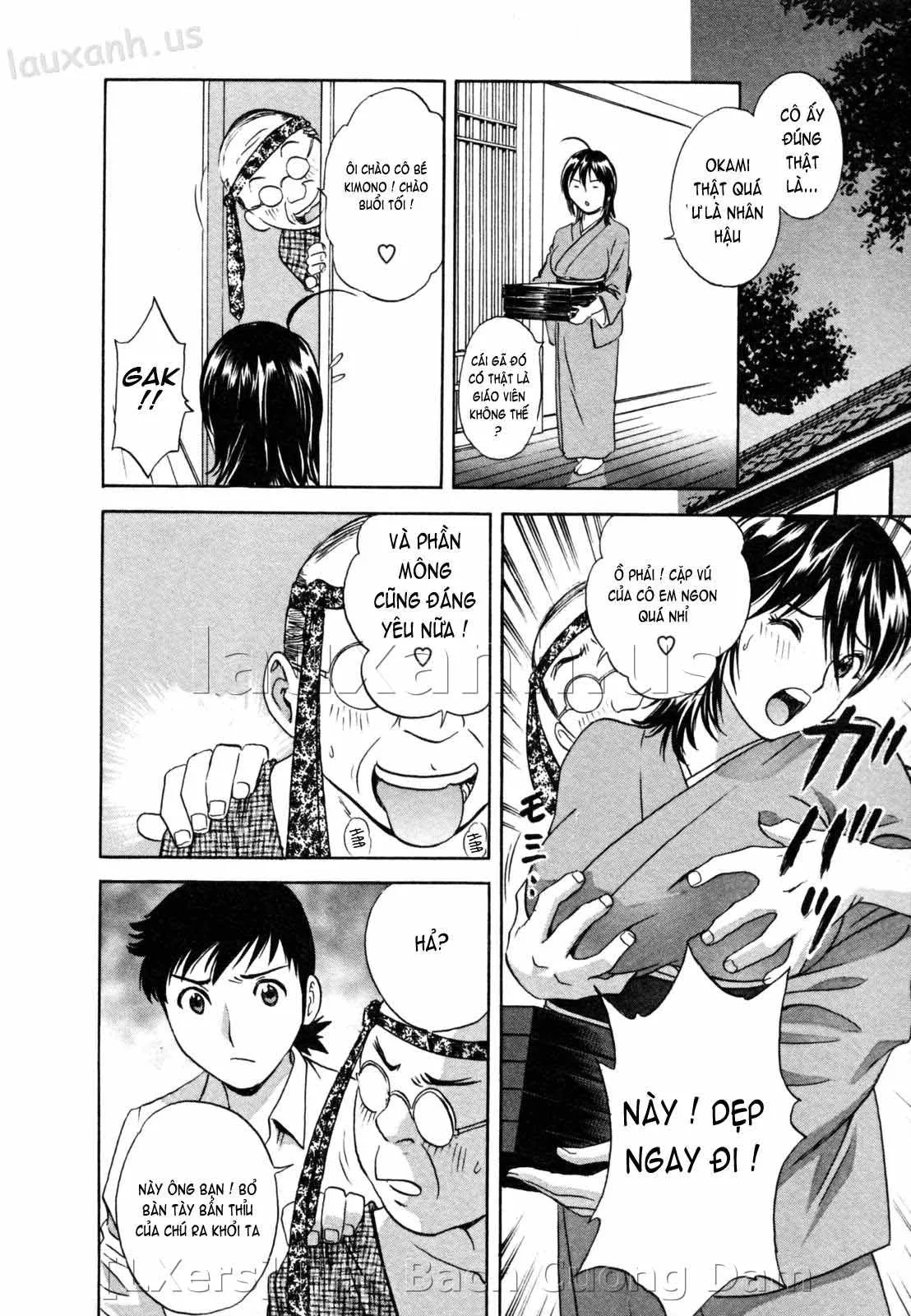 HentaiVN.net - Ảnh 14 - Boing Boing Onsen [Zokkon! Boin Onsen] - Chap 1