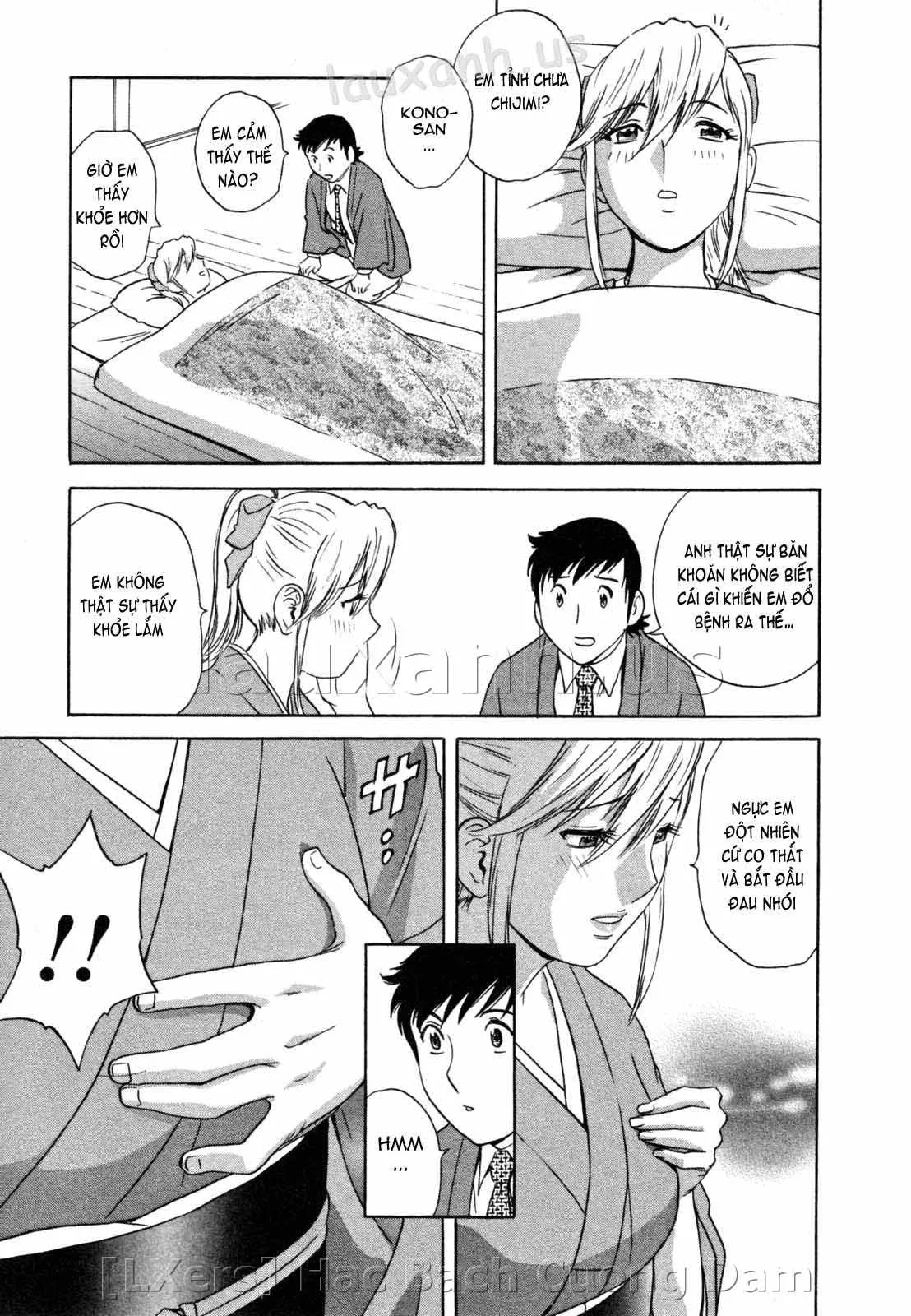 HentaiVN.net - Ảnh 7 - Boing Boing Onsen [Zokkon! Boin Onsen] - Chap 2