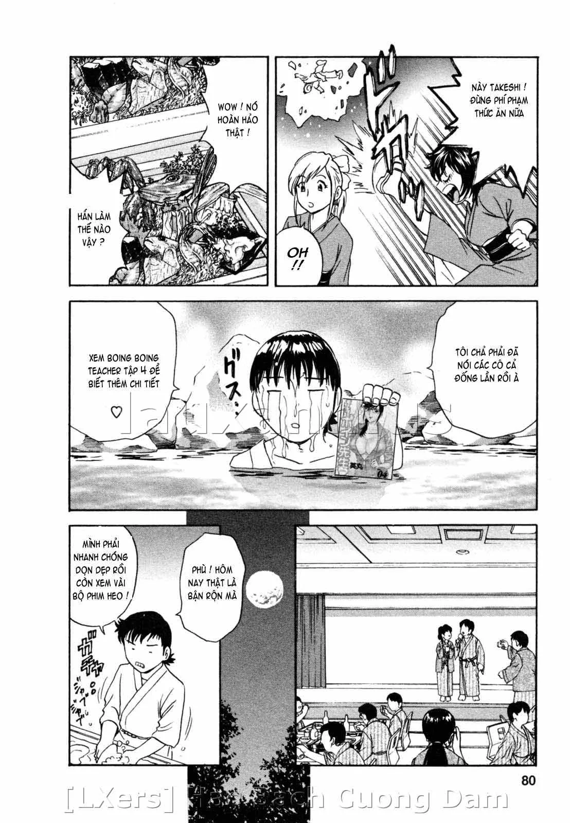 HentaiVN.net - Ảnh 10 - Boing Boing Onsen [Zokkon! Boin Onsen] - Chap 4