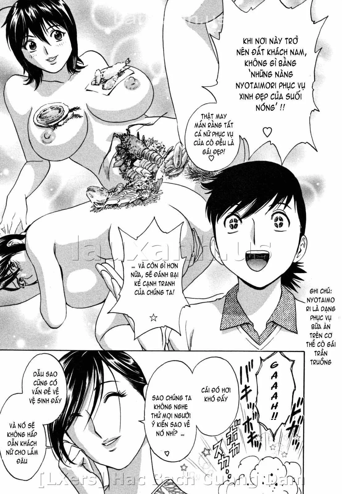 HentaiVN.net - Ảnh 3 - Boing Boing Onsen [Zokkon! Boin Onsen] - Chap 4