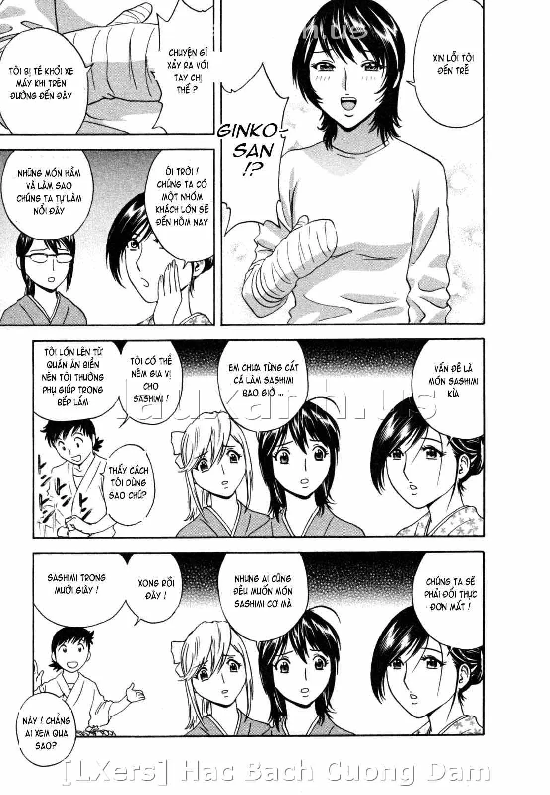 HentaiVN.net - Ảnh 9 - Boing Boing Onsen [Zokkon! Boin Onsen] - Chap 4