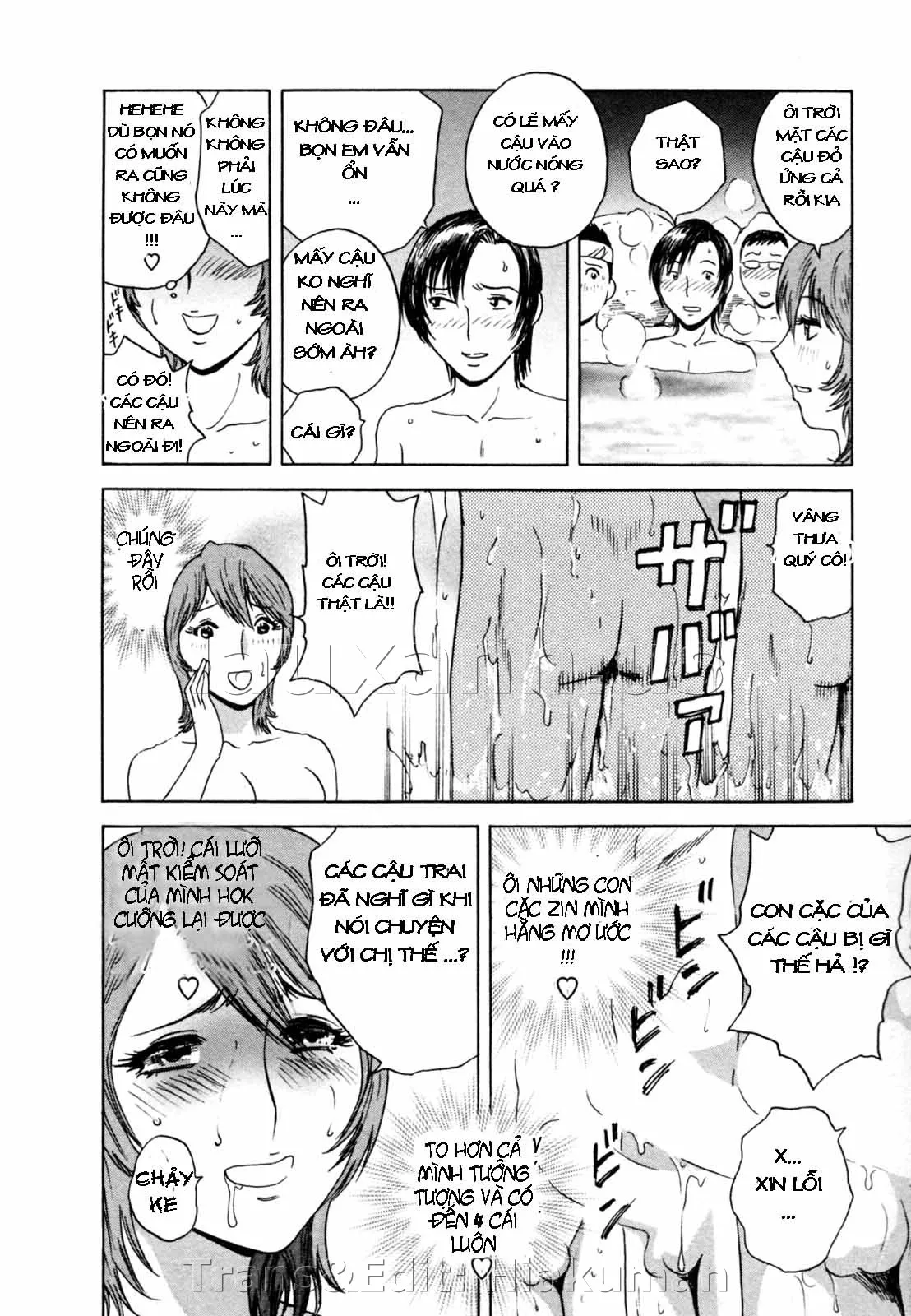 HentaiVN.net - Ảnh 10 - Boing Boing Onsen [Zokkon! Boin Onsen] - Chap 6