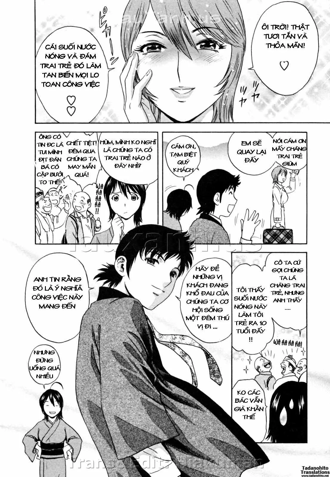 HentaiVN.net - Ảnh 20 - Boing Boing Onsen [Zokkon! Boin Onsen] - Chap 6
