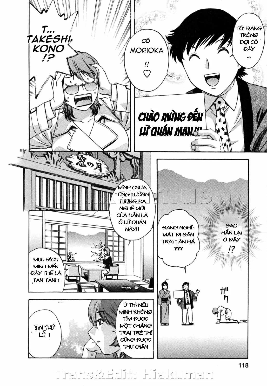 HentaiVN.net - Ảnh 6 - Boing Boing Onsen [Zokkon! Boin Onsen] - Chap 6