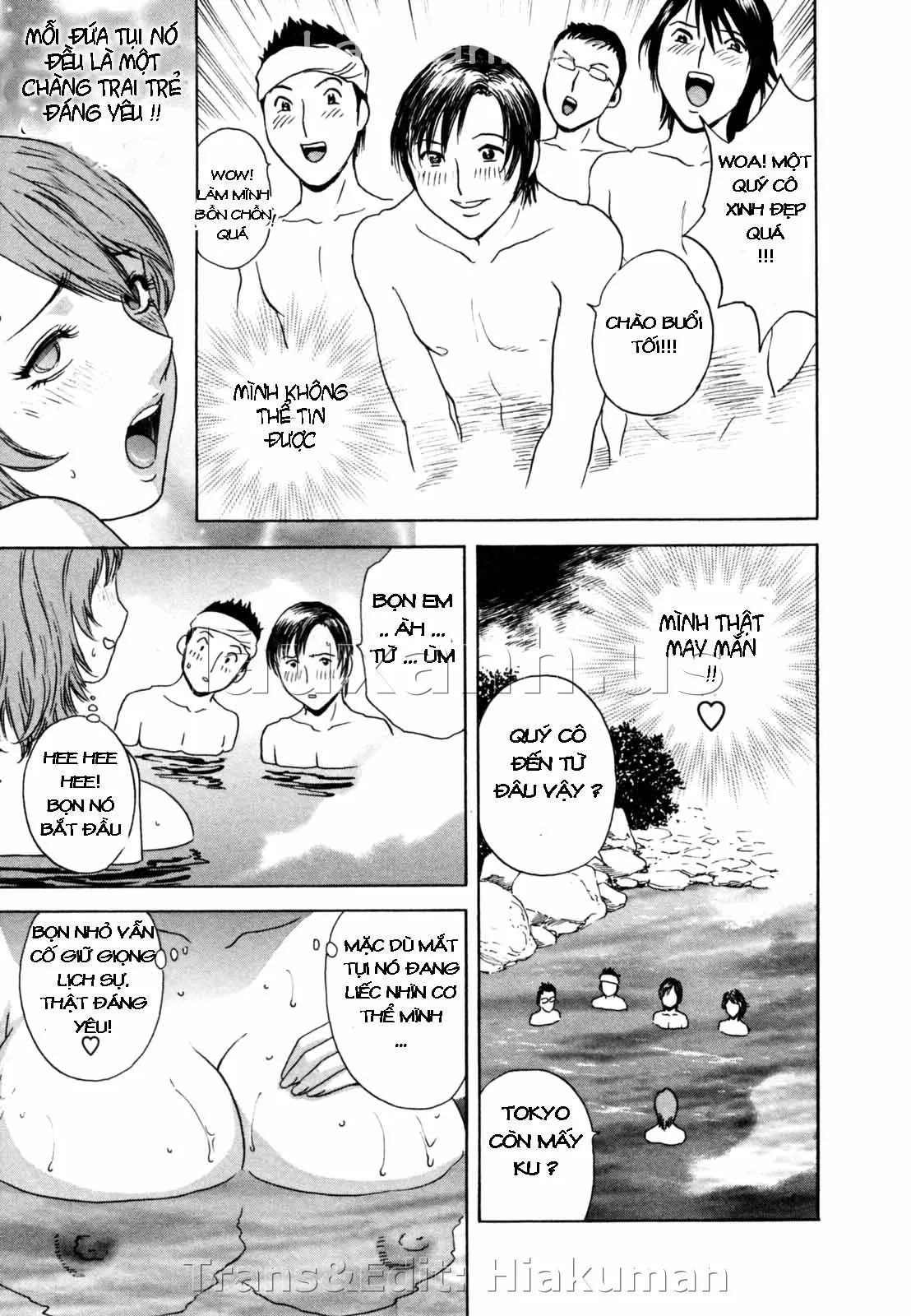 HentaiVN.net - Ảnh 9 - Boing Boing Onsen [Zokkon! Boin Onsen] - Chap 6