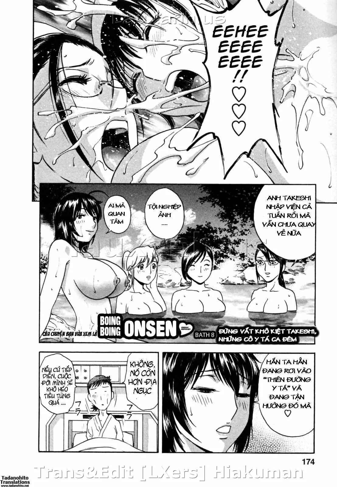 HentaiVN.net - Ảnh 20 - Boing Boing Onsen [Zokkon! Boin Onsen] - Chap 8