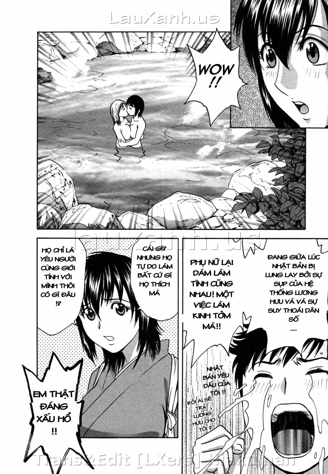 HentaiVN.net - Ảnh 10 - Boing Boing Onsen [Zokkon! Boin Onsen] - Chap 9
