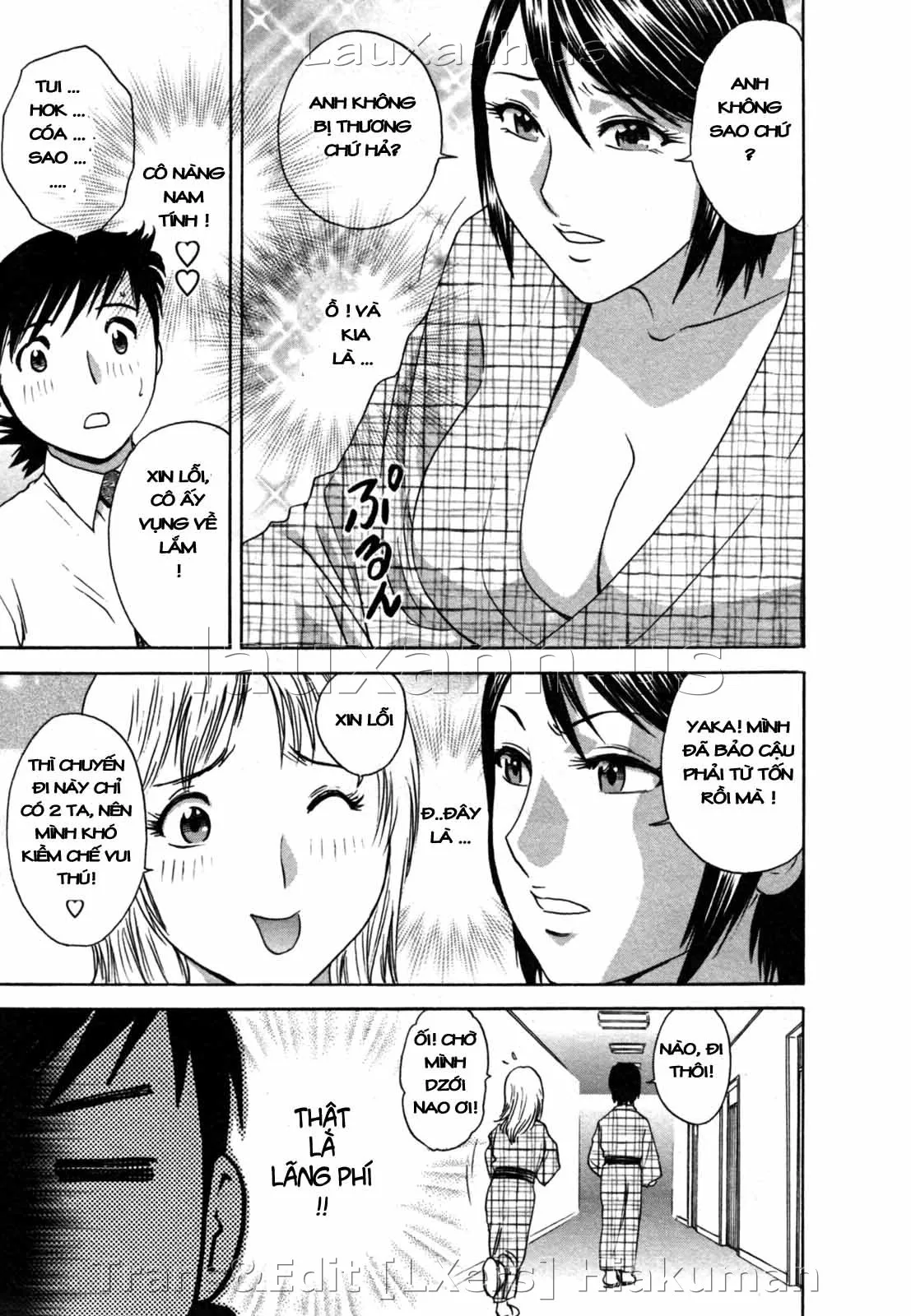 HentaiVN.net - Ảnh 13 - Boing Boing Onsen [Zokkon! Boin Onsen] - Chap 9