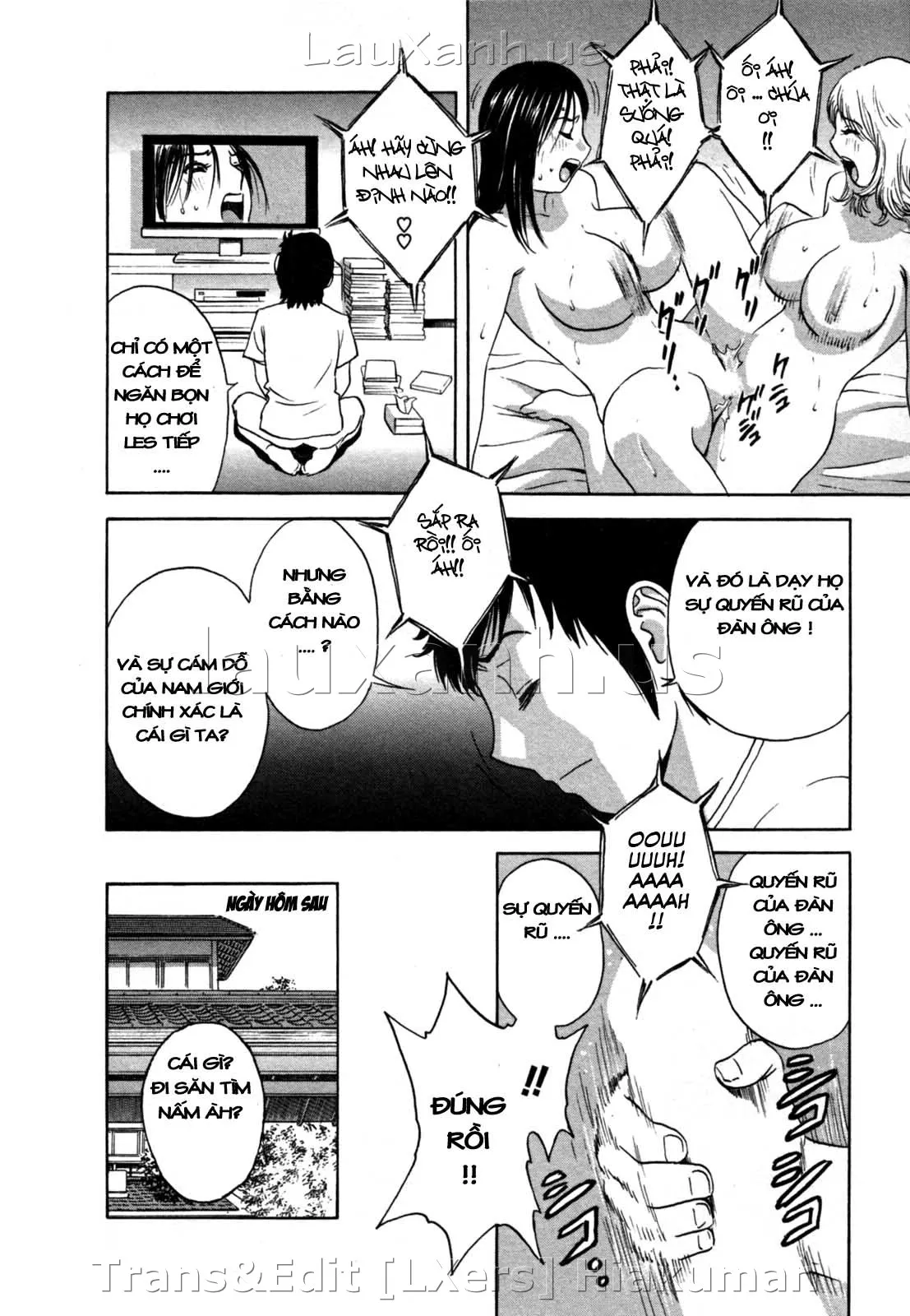 HentaiVN.net - Ảnh 14 - Boing Boing Onsen [Zokkon! Boin Onsen] - Chap 9