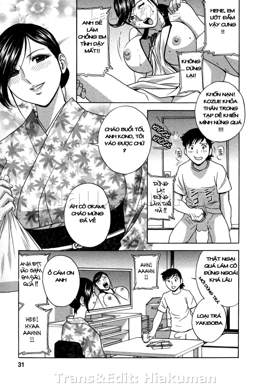 HentaiVN.net - Ảnh 5 - Boing Boing Onsen [Zokkon! Boin Onsen] - Chap 10