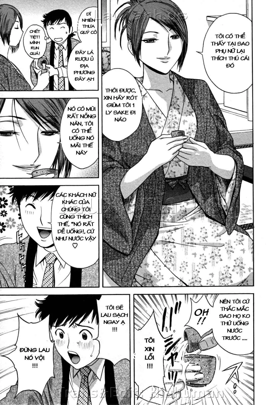 HentaiVN.net - Ảnh 7 - Boing Boing Onsen [Zokkon! Boin Onsen] - Chap 12