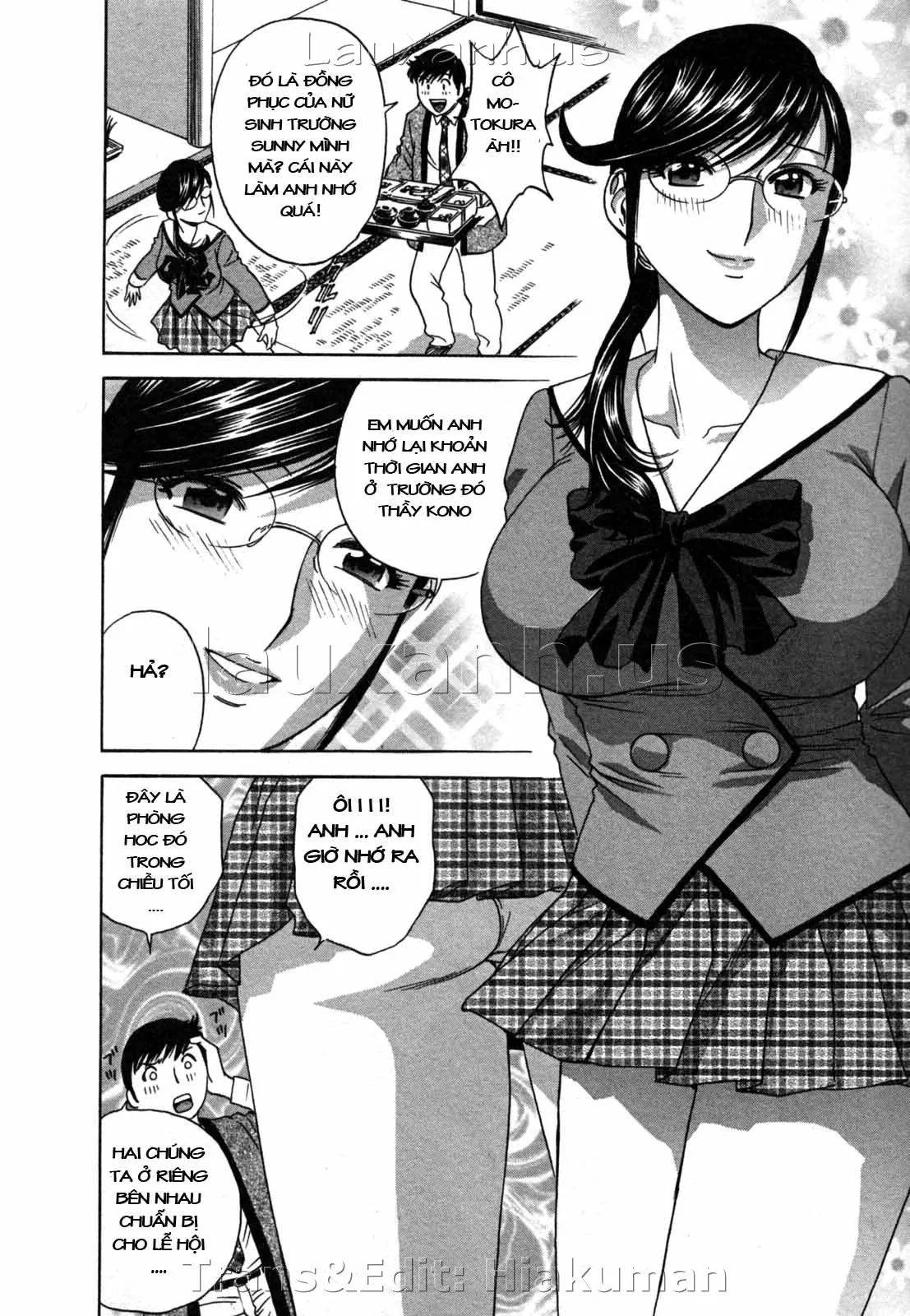 HentaiVN.net - Ảnh 5 - Boing Boing Onsen [Zokkon! Boin Onsen] - Chap 13