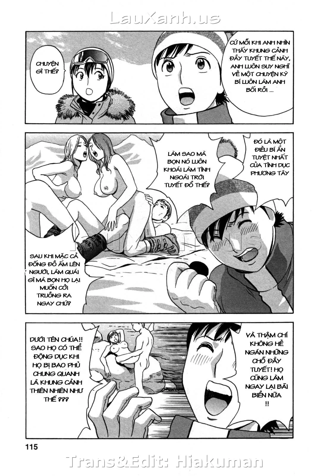 HentaiVN.net - Ảnh 3 - Boing Boing Onsen [Zokkon! Boin Onsen] - Chap 14