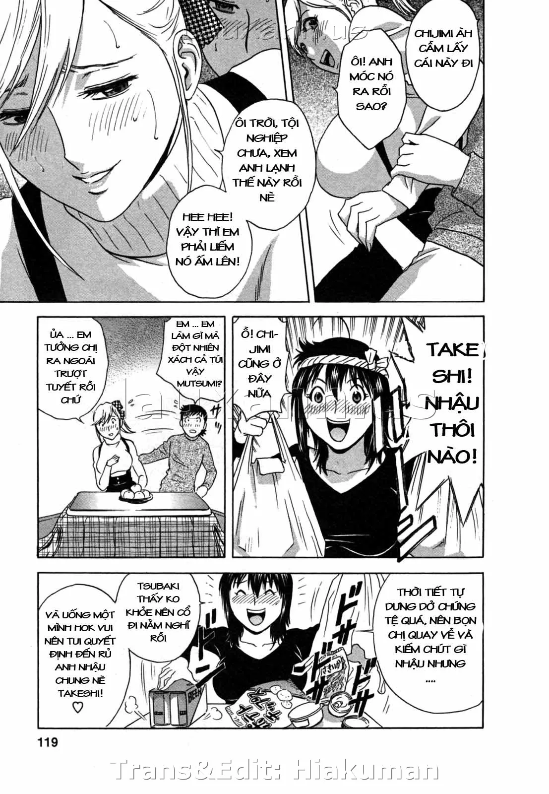 HentaiVN.net - Ảnh 7 - Boing Boing Onsen [Zokkon! Boin Onsen] - Chap 14