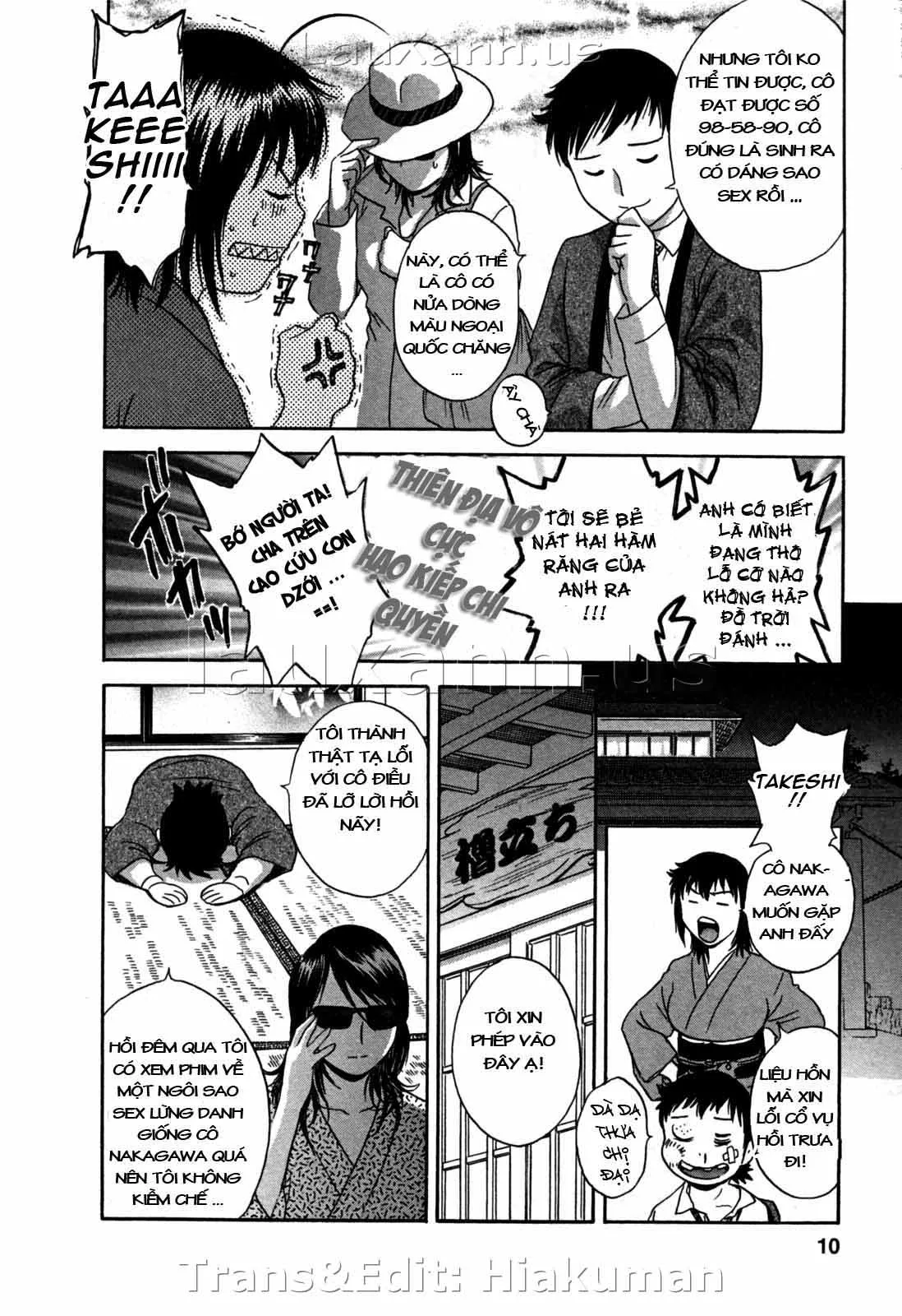HentaiVN.net - Ảnh 11 - Boing Boing Onsen [Zokkon! Boin Onsen] - Chap 17