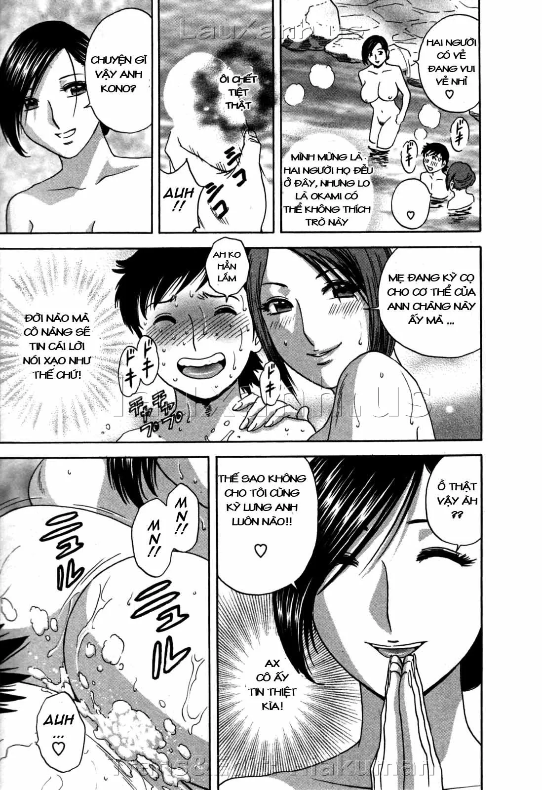 HentaiVN.net - Ảnh 17 - Boing Boing Onsen [Zokkon! Boin Onsen] - Chap 18