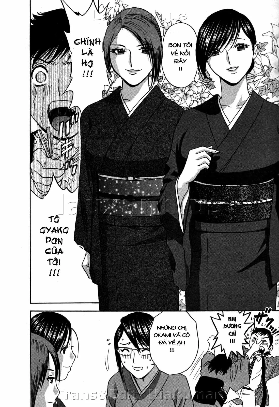 HentaiVN.net - Ảnh 8 - Boing Boing Onsen [Zokkon! Boin Onsen] - Chap 18