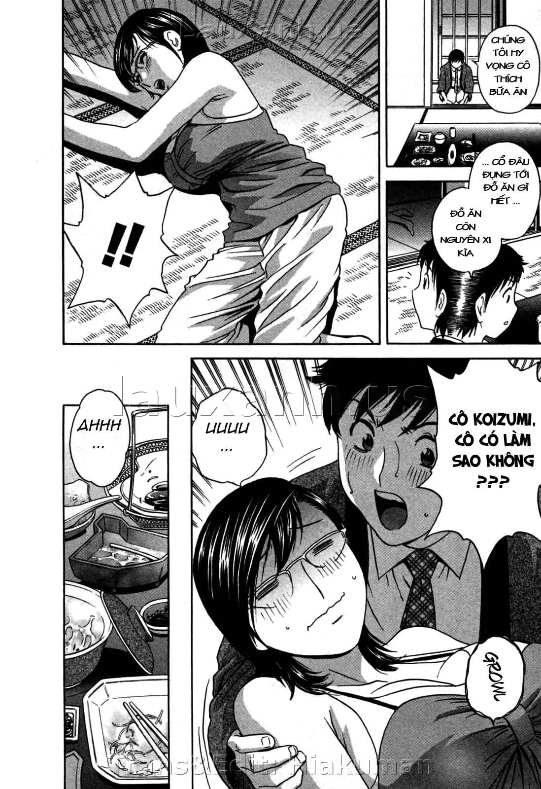 HentaiVN.net - Ảnh 4 - Boing Boing Onsen [Zokkon! Boin Onsen] - Chap 20
