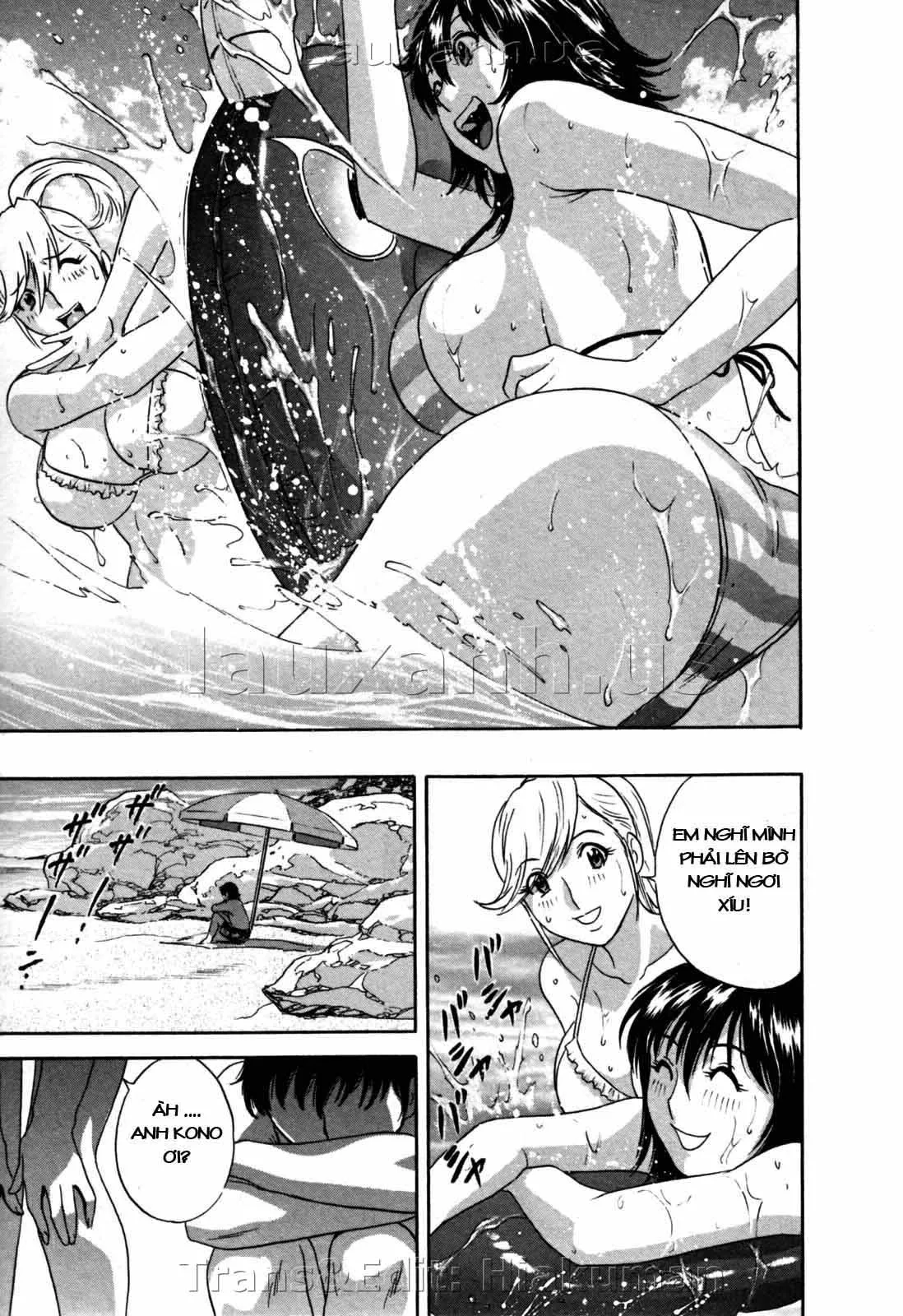 HentaiVN.net - Ảnh 5 - Boing Boing Onsen [Zokkon! Boin Onsen] - Chap 21