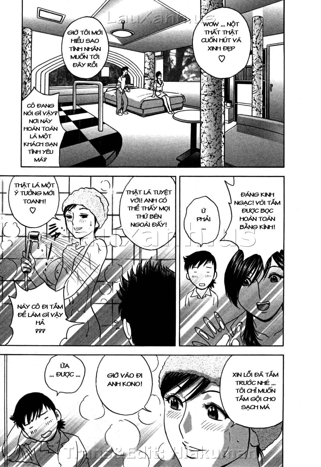 HentaiVN.net - Ảnh 7 - Boing Boing Onsen [Zokkon! Boin Onsen] - Chap 22