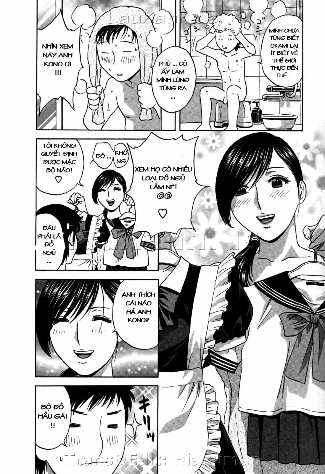 HentaiVN.net - Ảnh 8 - Boing Boing Onsen [Zokkon! Boin Onsen] - Chap 22