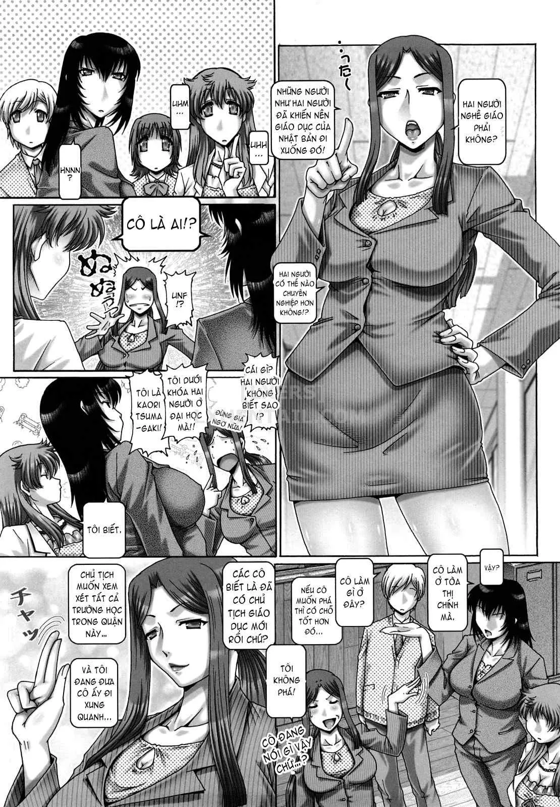 HentaiVN.net - Ảnh 10 - Learning School [Manabi No Sono] - Chap 8