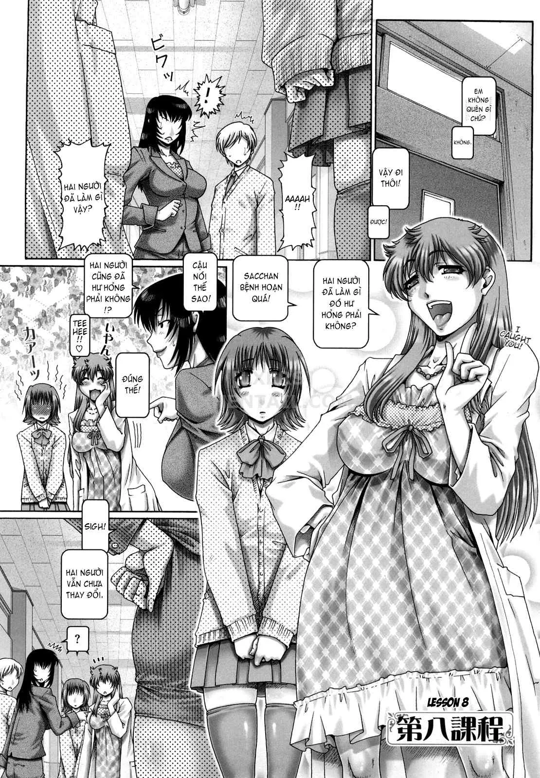 HentaiVN.net - Ảnh 9 - Learning School [Manabi No Sono] - Chap 8