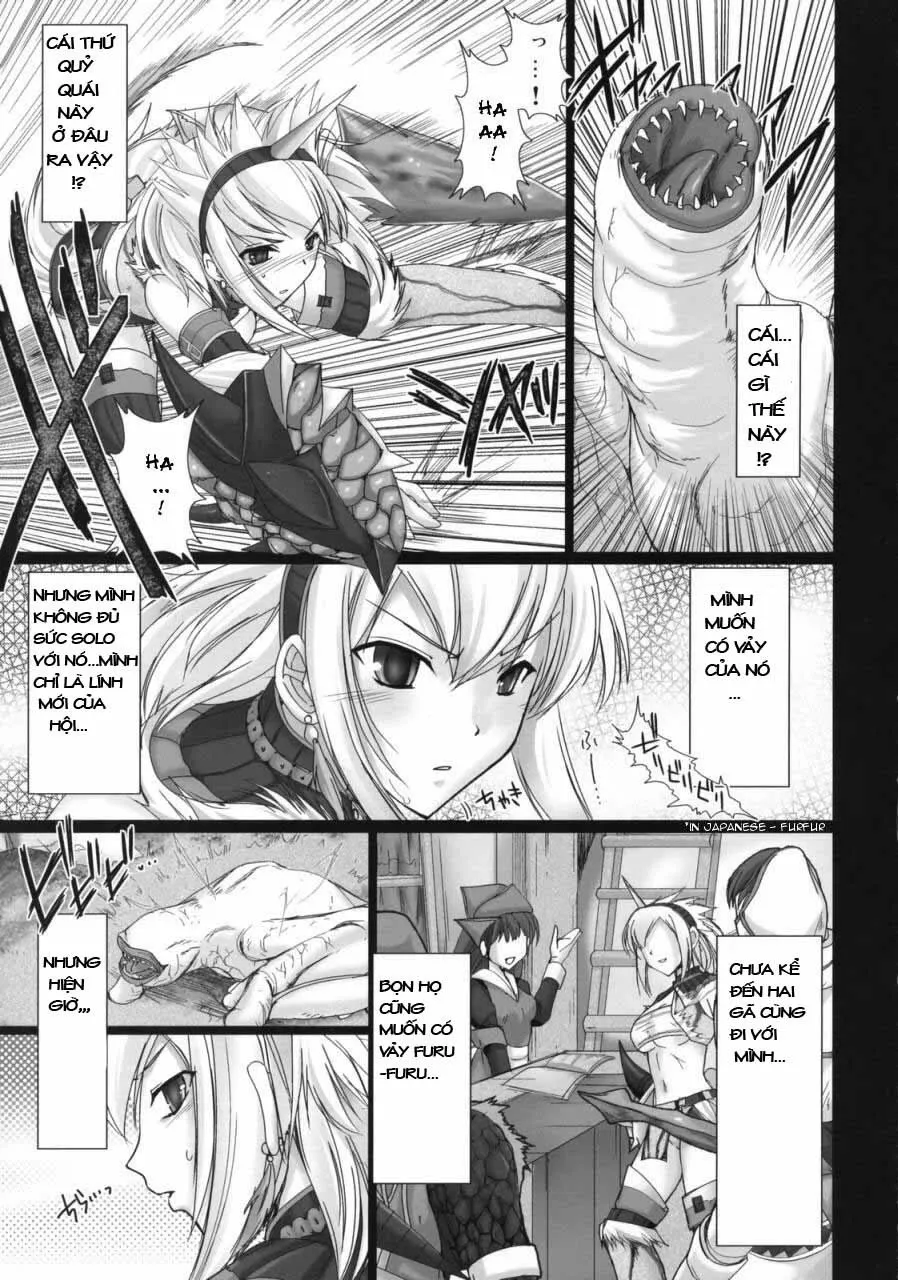HentaiVN.net - Ảnh 5 - Monhan no Erohon - Series (Monster Hunter) - Chap 1